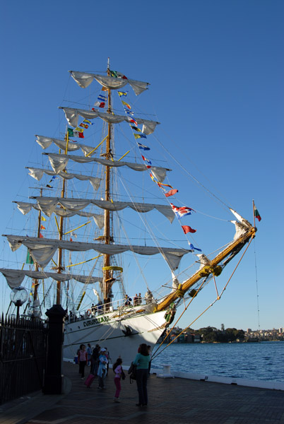 The Barque Cuauhetemoc, launched in 1982