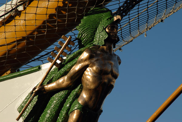 The Cuauhtemoc is named after an Aztec leader of Tenochtitlan who lived 1502-1525