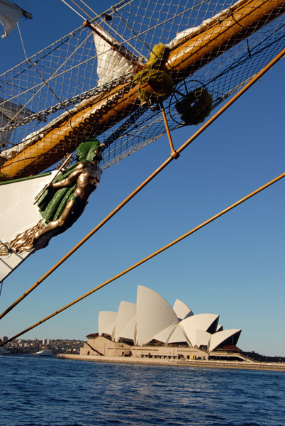 Cuauhtemoc with the Sydney Opera House