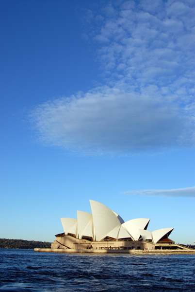 Sydney Opera House with big sky