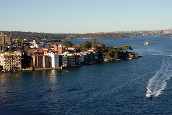 Kirribilli from Sydney Harbour Bridge