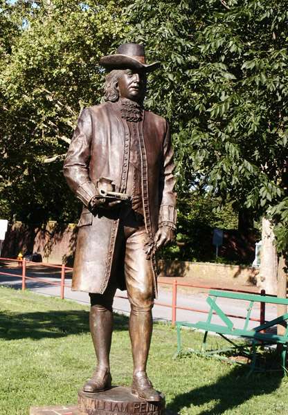 Statue of William Penn, New Castle, DE