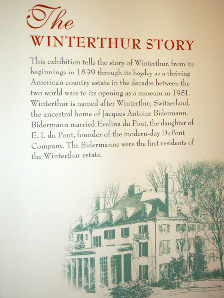 The Winterthur Story - the Du Pont Mansion, Delaware