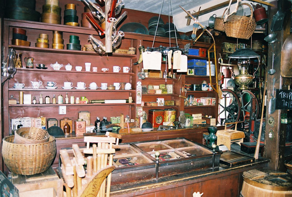 Interior of the Apothecary Shop, Shelburne Museum