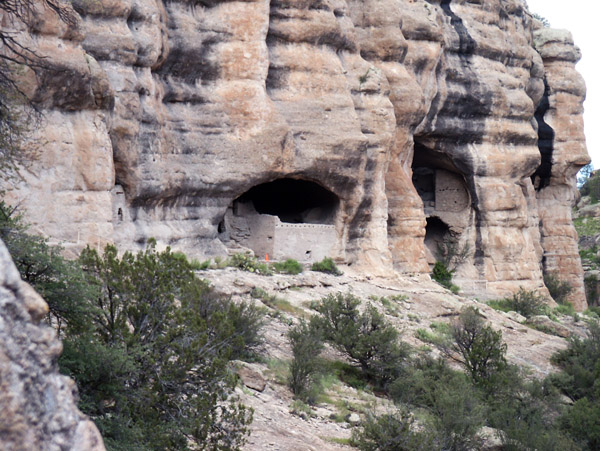 Gila Cliff Dwellings - 1270-1350 A.D.