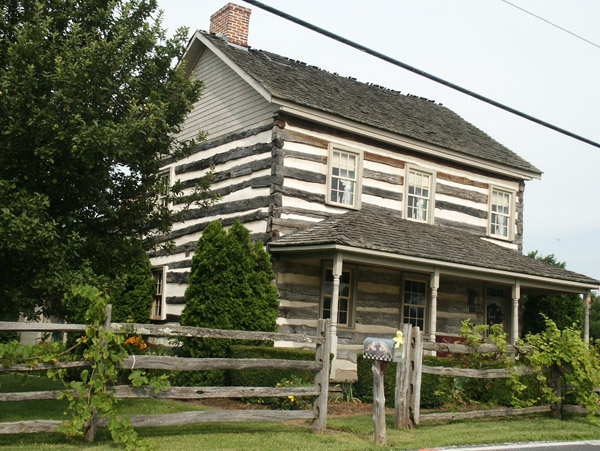 Historic old log house, Pennsylvania