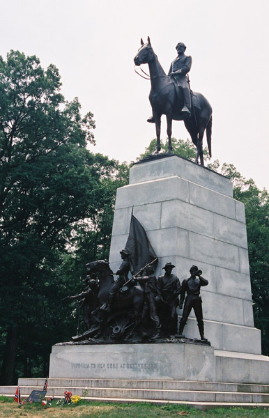 Virginia To Her Sons at Gettysburg - Robert E. Lee on top