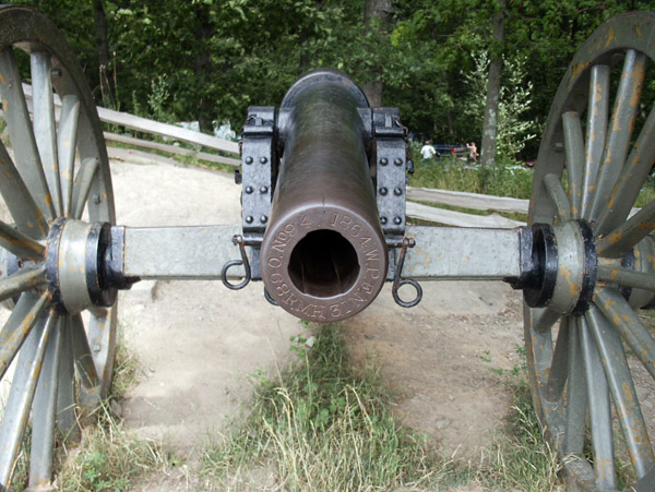 1864 Civil War Cannon, Gettysburg