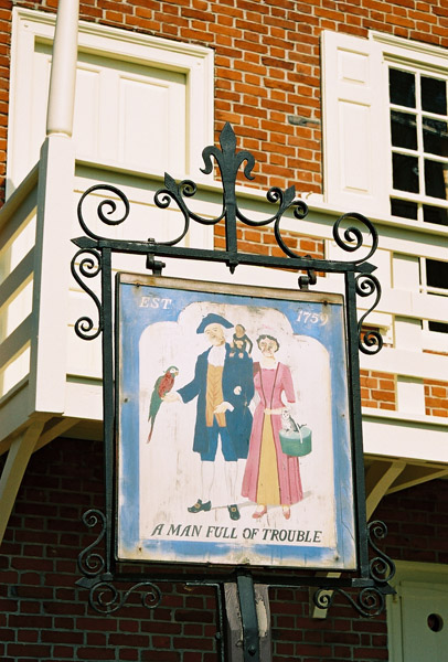 A Man Full of Trouble Tavern, Est 1759