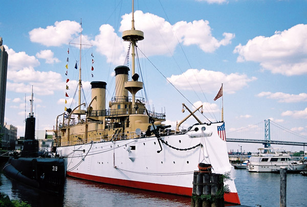 USS Philadelphia - commissioned in 1890