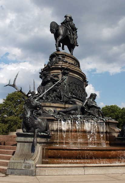Philadelphia's Washington Monument, Eakins Oval