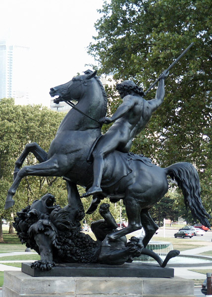 Sculpture - Lion Hunt, Philadelphia