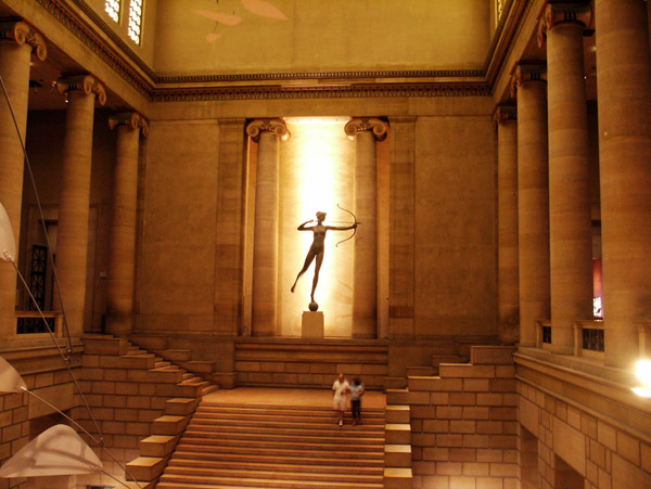 Diana, Augustus Saint-Gaudens, Philadelphia Museum of Art