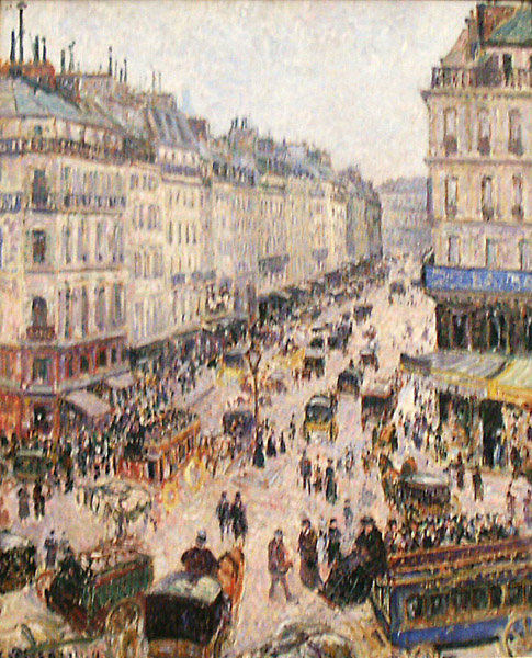 Rue Saint-Lazare I, Camille Pissarro