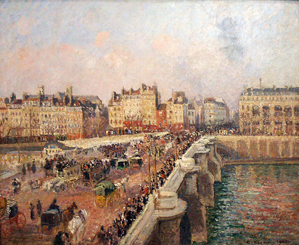 Afternoon Sunshine, Pont Neuf, Camille Pissarro 1901