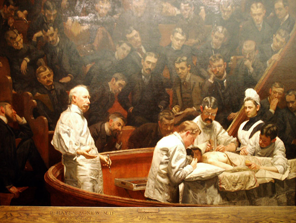 The Agnew Clinic, Thomas Eakins, 1889