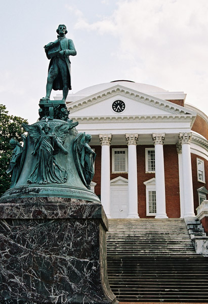 Thomas Jefferson Statue, University of Virginia
