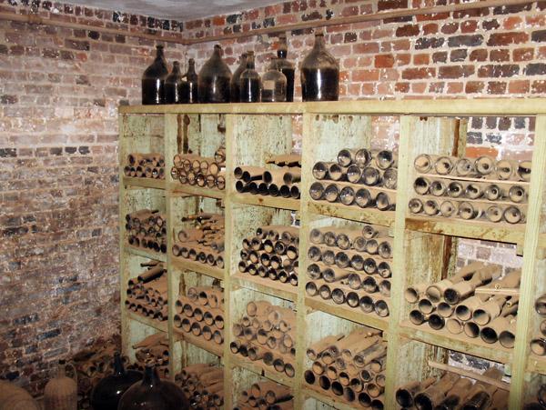 Wine cellar, Monticello