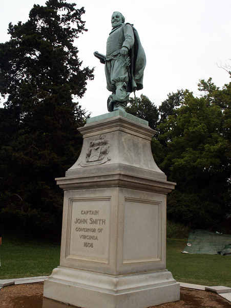 Captain John Smith statue - Jamestown