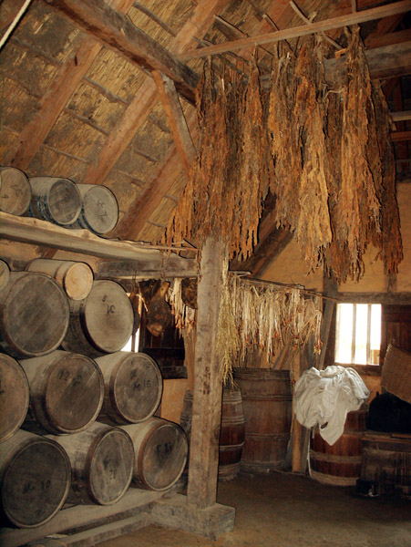 An interior, Jamestown Settlement