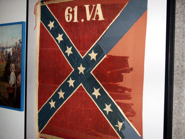 Confederate Flag of Jackson's Grays - 61st Virginia Infantry