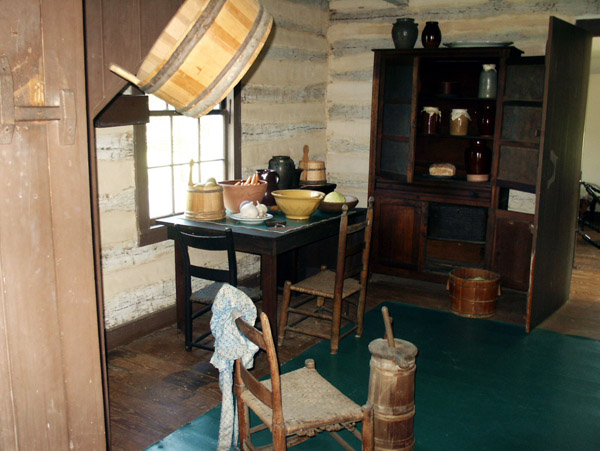 Interior of the McLean House Kitchen