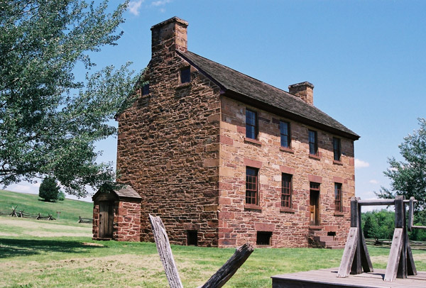 Stone House, ca 1828 - a hospital during both battles
