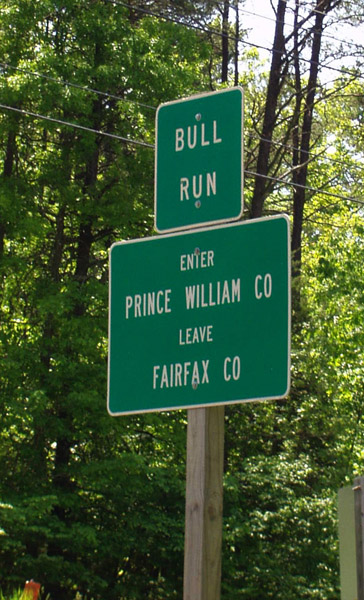 Bull Run - site of 2 Civil War battles