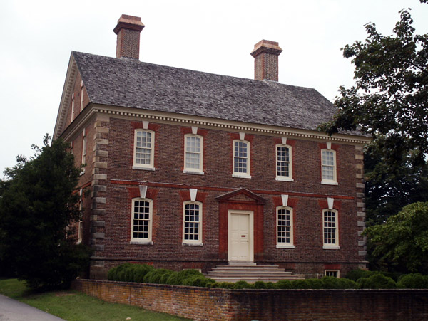 Early Georgian Nelson House, ca 1730 - Yorktown