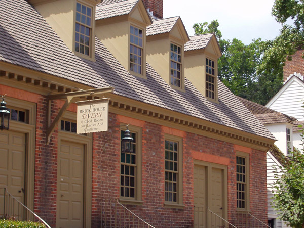 Brick House Tavern, Colonial Williamsburg