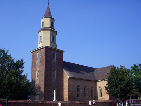 Burton Parish Church, Williamsburg - founded 1660 with the present church built in 1715