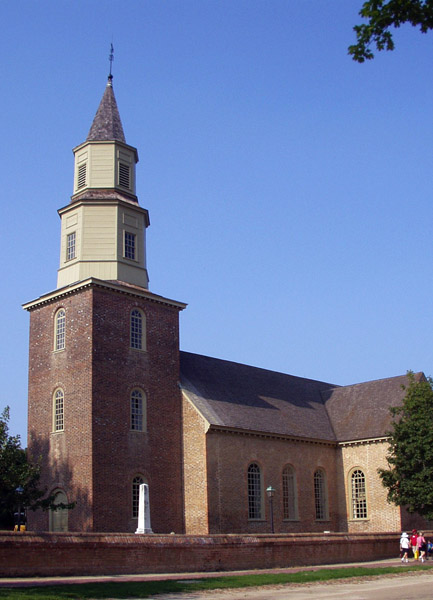 Burton Parish Church, Williamsburg, 1715