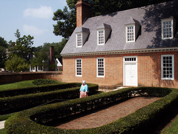 Garden of the Governor's Palace, Colonial Williamsburg
