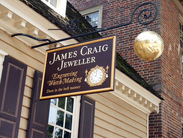 The Golden Ball - James Craig Jeweller & Silversmith - Williamsburg
