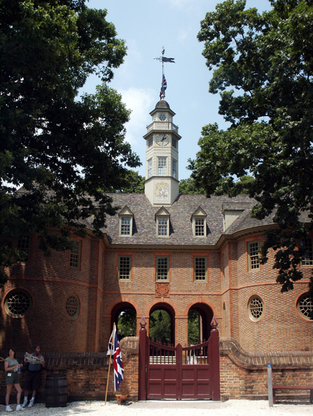 Old Capitol Building of the Colony of Virginia, 1699-1780