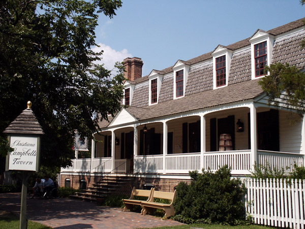 Christiana Campbell's Tavern Colonial Williamsburg