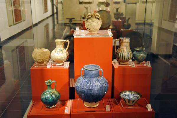 Various pottery, Sharjah Museum of Islamic Civilization
