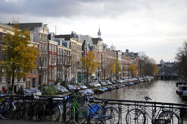 Prinsengraacht, one of Amsterdam's most beautiful canals