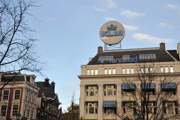 KLM Advertising, Leidseplein, Amsterdam