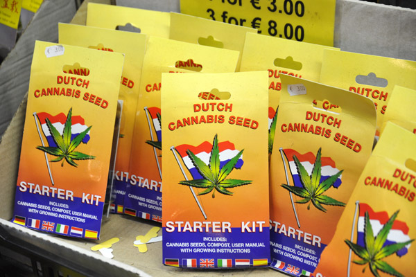 Dutch cannabis seed starter kit, Amsterdam