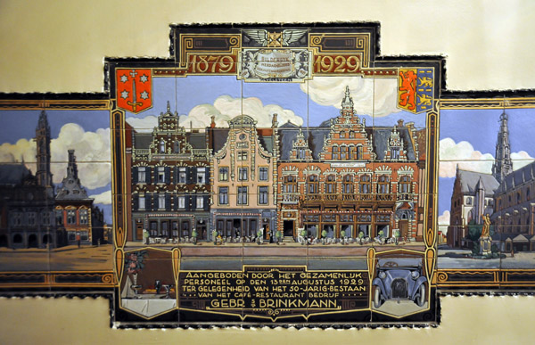 50 Year Anniversary of the Grand Caf Brinkmann, Grote Markt, Haarlem