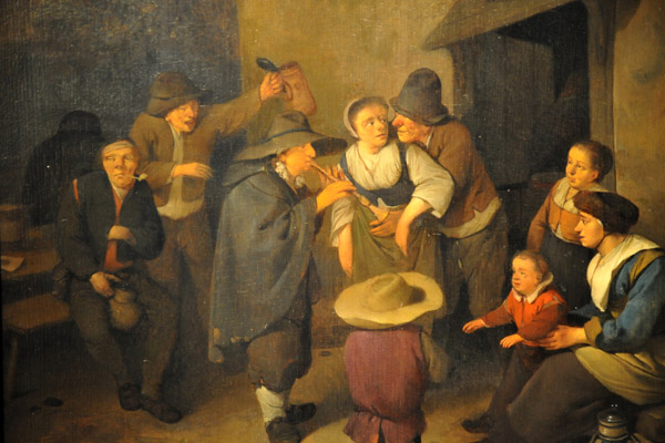 Street Musicians, Cornelis Pietersz Bega, ca 1650