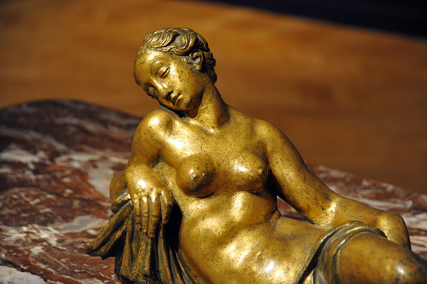 Small sculpture of a reclining female nude, Frans Hals Museum