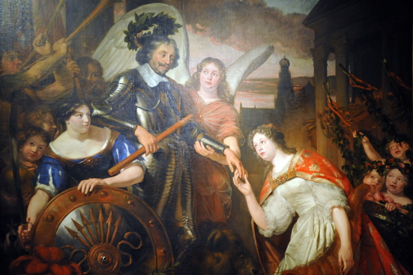 Allegory of the Peace of Mnster, Haarlem Welcoming Prince Frederick Henry, Jan de Bray, 1681