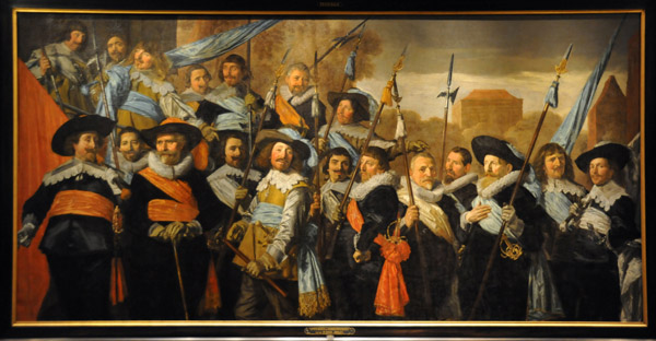 Officers and Under-Officers of the St.-Joris-Doelen, Frans Hals, 1639