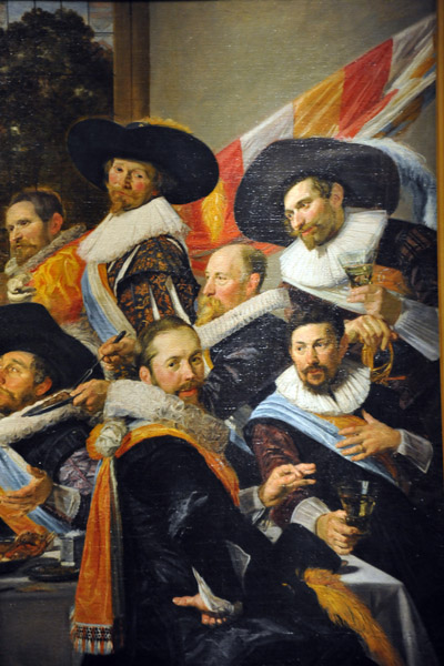 Detail of the Banquet of the Officers of the Cluveniersschutterij