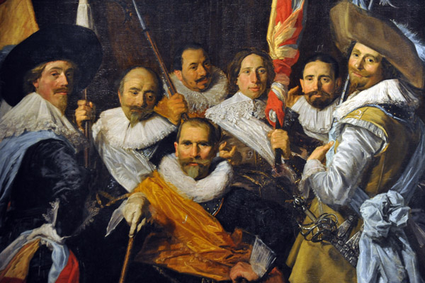 Vergadering van Officieren van den Cluveniers-Doelen, Frans Hals, 1633
