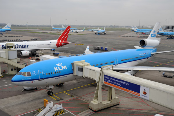 KLM MD11 (PH-KCB) at AMS Schiphol Airport