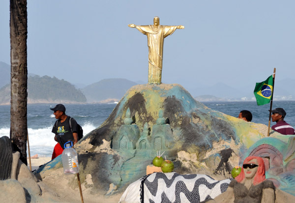 Copacabana Sand Sculptures are big business
