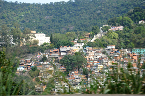 Favela Guararapes, one of Rio de Jameiro's slums